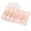 10PCS Daily Medicine Case Pink 9.8x8.9cm PP 1