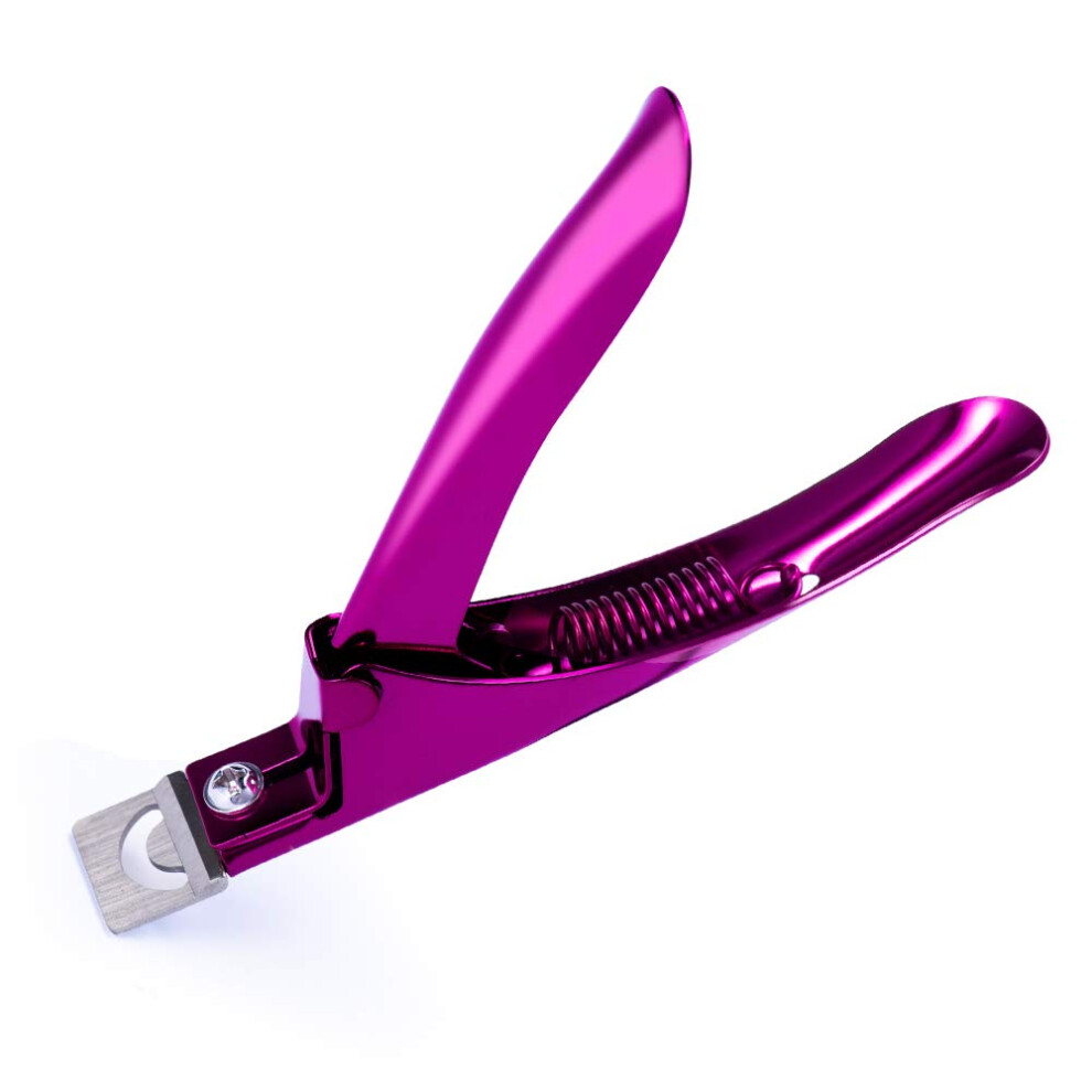 Melodysusie Nail Clippers Tip Cutters For Acrylic False Fake Gel Artificial Nails Rustproof Sharp Professional Manicure Pedicure Trimmer Nail Care