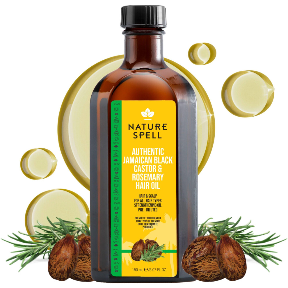 Nature Spell Black Jamaican Castor And