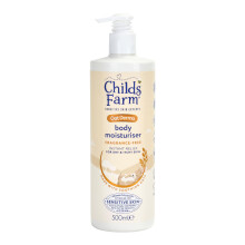 Childs Farm OatDerma Body Moisturiser, Fragrance Free, Soothing Hydration, Sensitive Skin, Emollient, Baby, Kids, 500ml