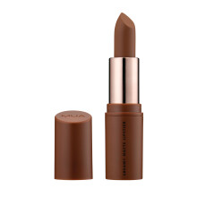 MUA Makeup Academy Creamy Matte Lipstick, Obsession (Nude), Highly Pigmented - Vegan & Cruelty Free (Pack of 1)