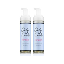 Only Curls Curl Mousse Duo, Curly Hair Product, Curl Volumiser & Control, Protein Rich, Lightweight Styling Foam, Conditioned, Defined, Frizz-Free Cur