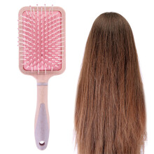 (Pink) Anti-Static ABS+TPR Hair Combs, Travel-Friendly Candy Colors