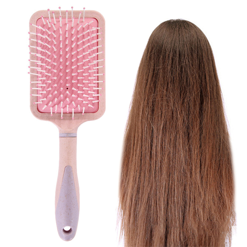 Roc-Electron (Pink) Anti-Static Abs+Tpr Hair Combs, Travel-Friendly Candy Colors