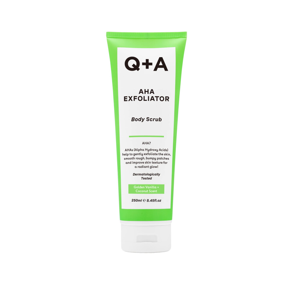 Q+A Aha Exfoliator Body Scrub (250Ml),