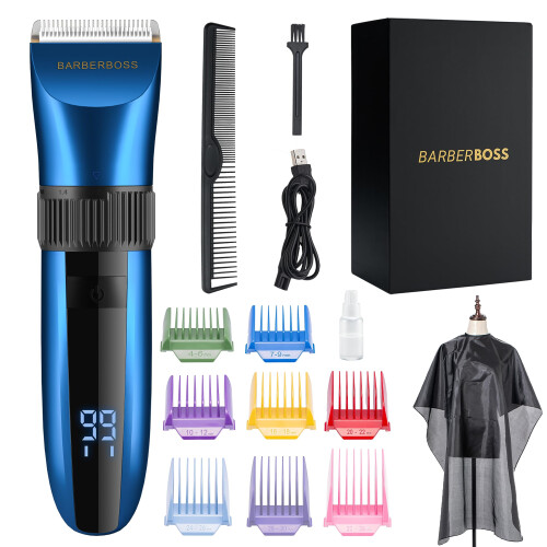 BarberBoss Cordless Self-Sharpening Beard & Hair