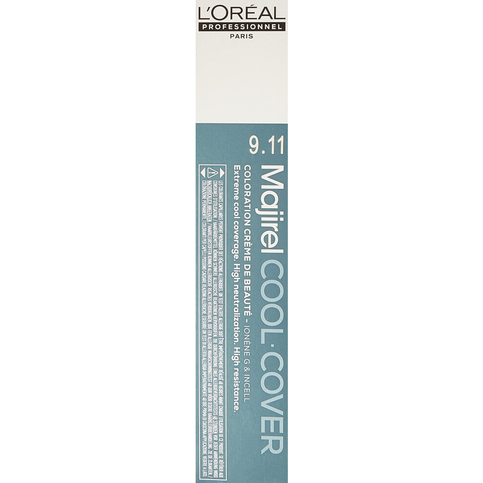 L'oreal Professionnel Paris L'oreal Majirel Cool Cover Shade 9.11