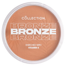 Collection Cosmetics Bronze Glow, Highly Pigmented Matte Bronzer, 15g, Matte Terracotta