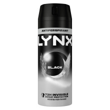 Lynx Black Anti-Perspirant Aerosol Men's Deodorant