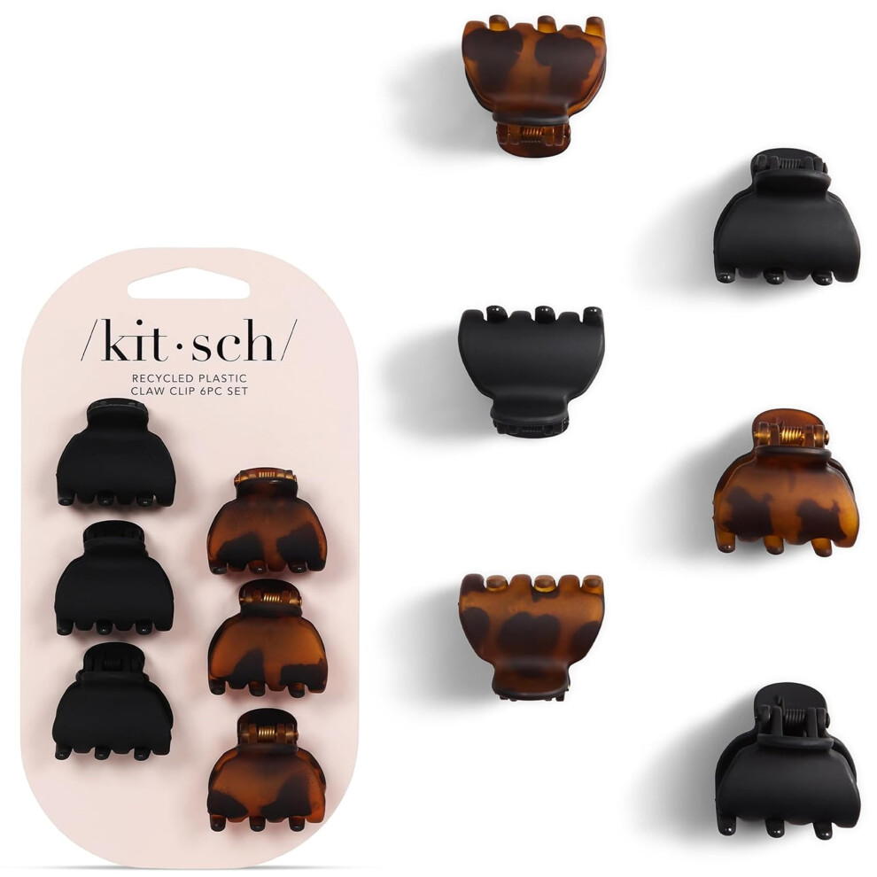Kitsch Unisex Mini Claw Clips For Women