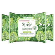 Simple Kind To Skin, Biodegradable Cleansing