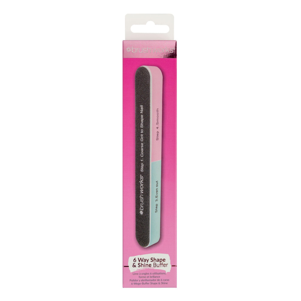 Brushworks 6 Sided Nail File