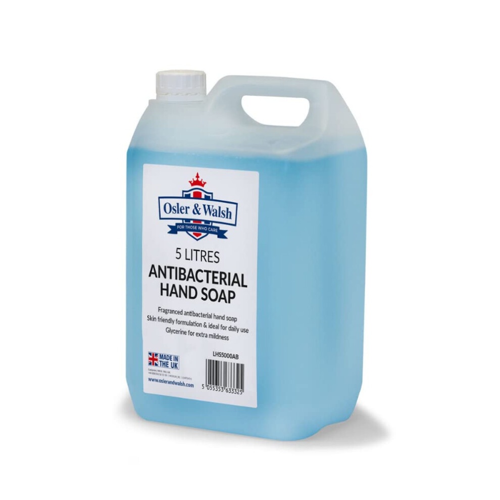 Osler & Walsh Blue 5 Litre Antibacterial