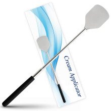 FieldSora Cream Applicator for Back Telescopic Easy to Clean Applies Creams, Sunscreens, and Ointments (Covers Large Areas)
