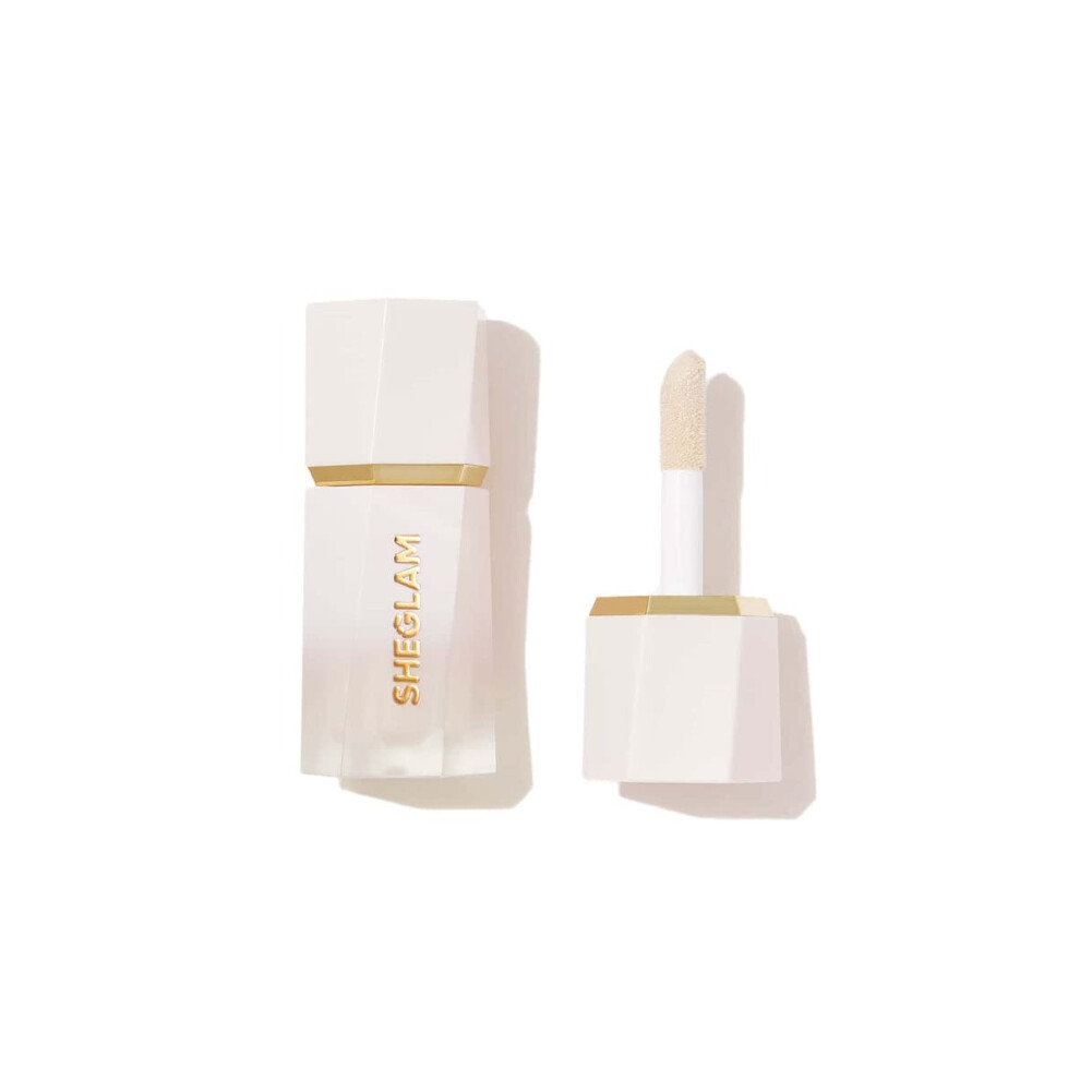 Sheglam Cream Glow Bloom Liquid Waterproof Highlighter Long Lasting Highlighter With Shimmer Dewy Finish - Vanilla Frost