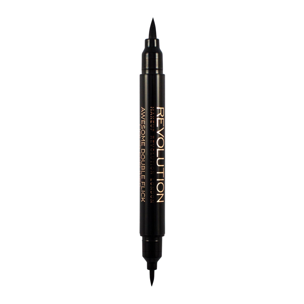 Makeup Revolution Revolution Beauty London, Thick And Thin Dual Liquid Eyeliner, 1Ml
