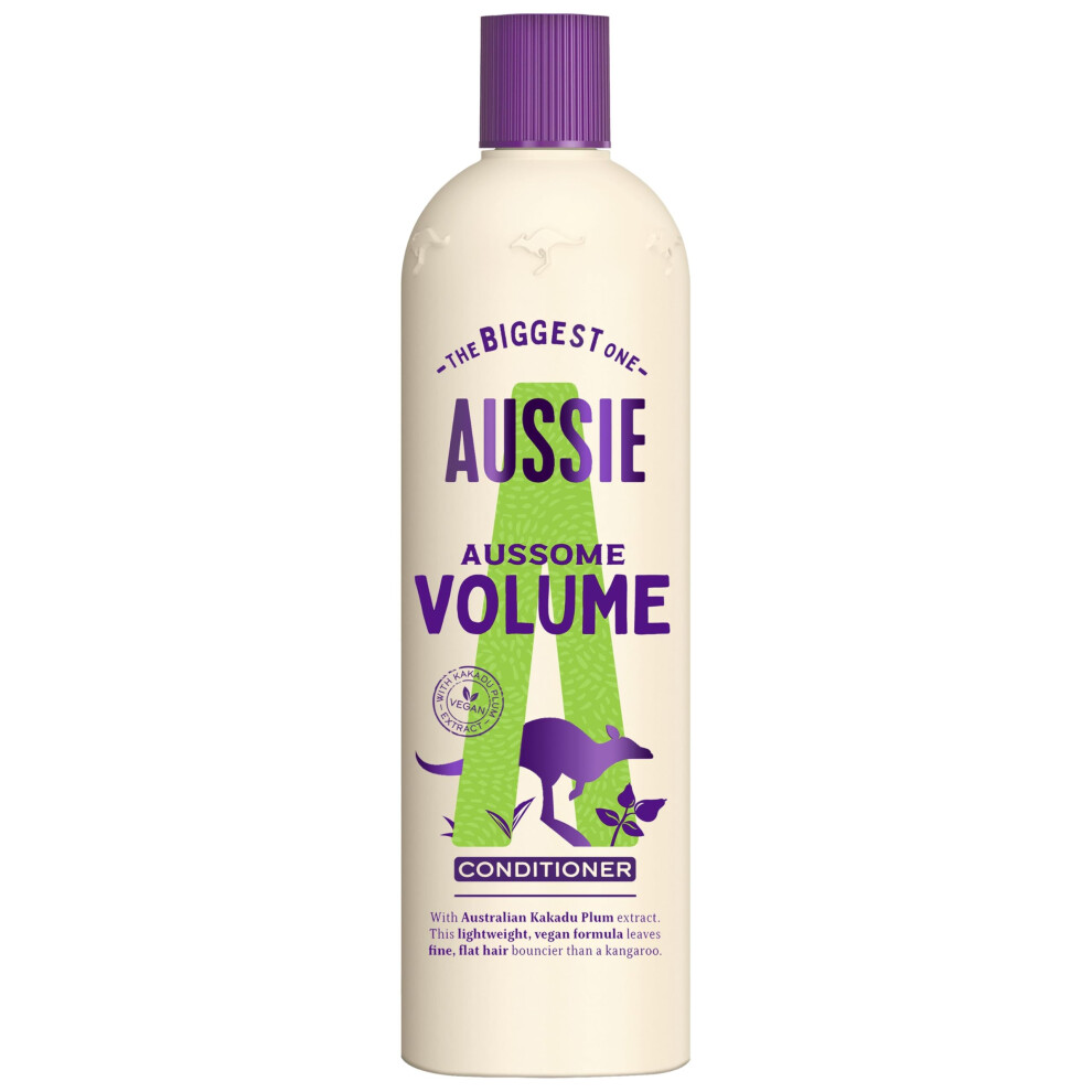 Aussie Aussome Volume Conditioner, Lightweight Vegan