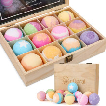 efloral 12pcs Bath Bombs Gift Set