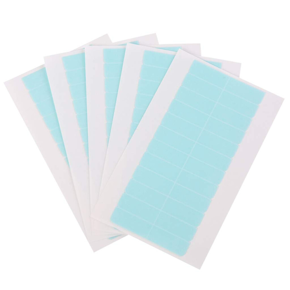 Zhaoyang Unisex Hair Extension Tape Tabs,60 Pcs Double
