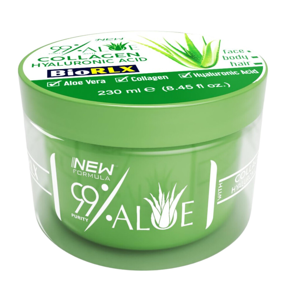 Biorlx 99% Aloe Vera Gel With