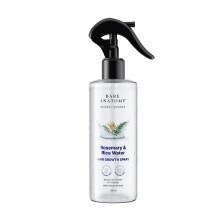 Bare Anatomy Nature x Science Rosemary Water Spray for Hair Growth & Hair Thickness with Rice Water |100% Natural Extract | Soft & Smooth Hair| C