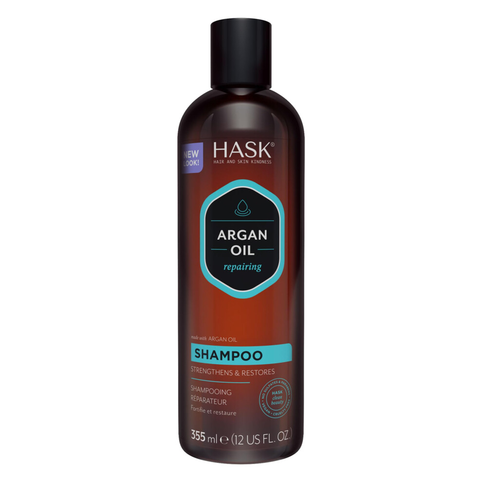 Hask Argan Oil Shampoo, Repairing For