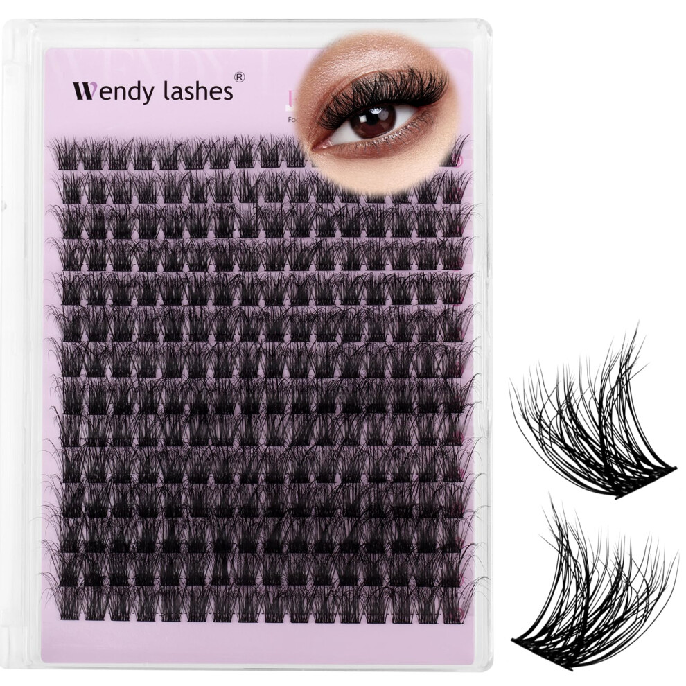 Wendy Lashes Cluster Lashes 3D Effect Individual Eyelashes