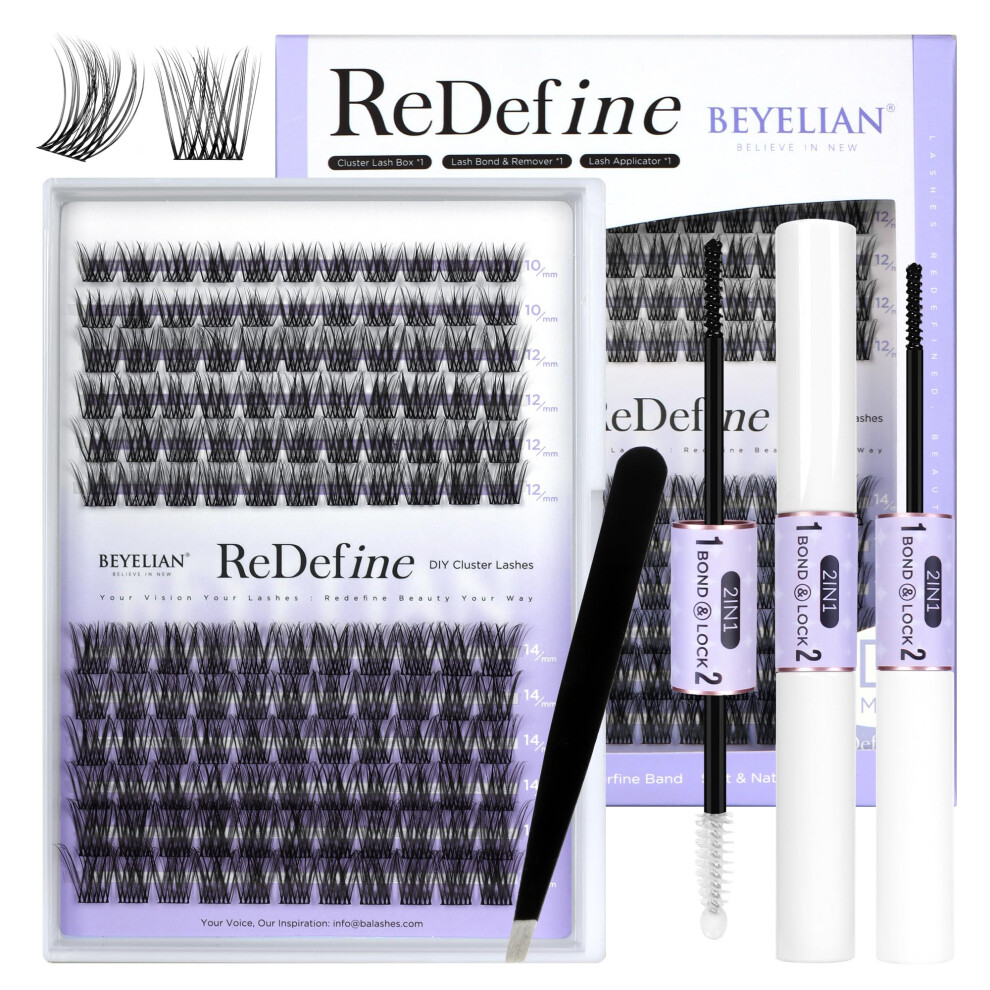 Beyelian Lashes Clusters Kit, Lash Extension