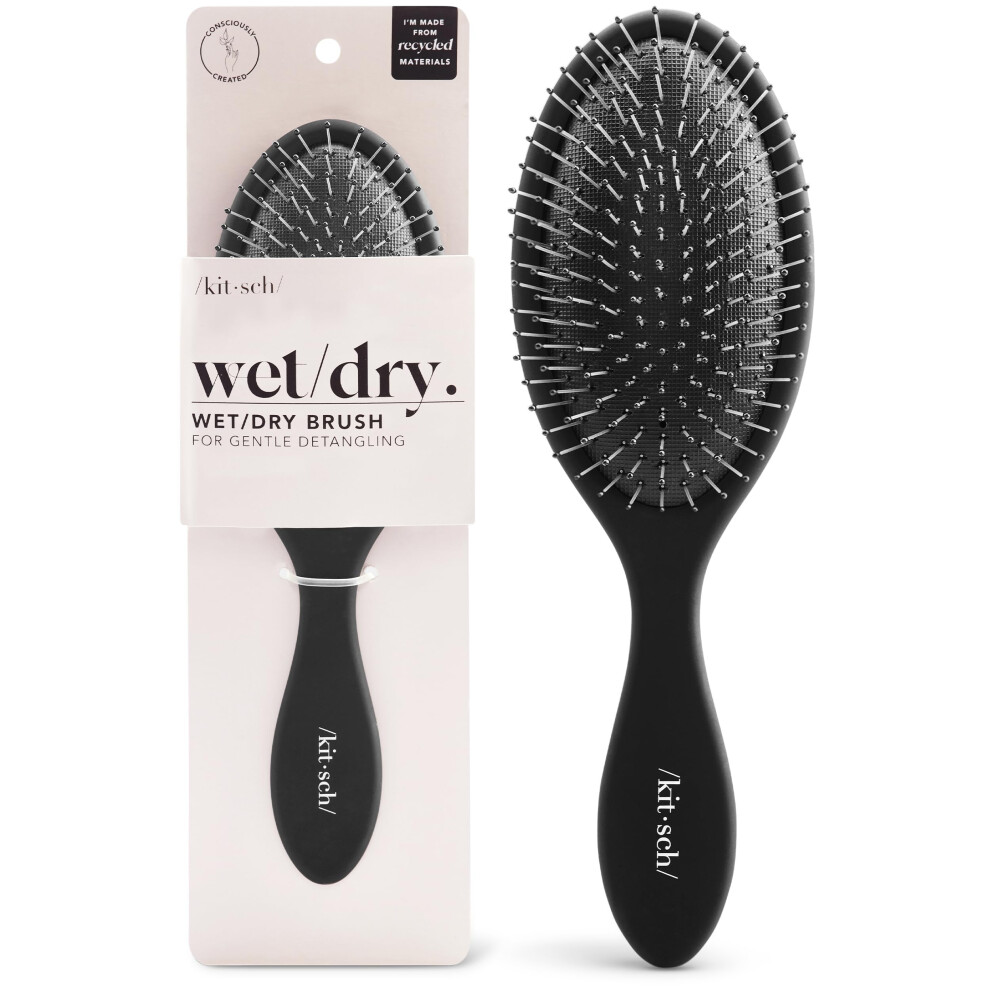 Kitsch Detangler Hair Brush For Wet