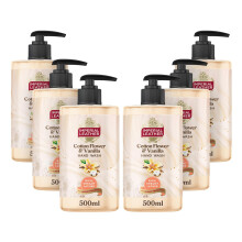 Imperial Leather Cotton Flower & Vanilla Liquid Hand Wash Soap 6 x 500ml