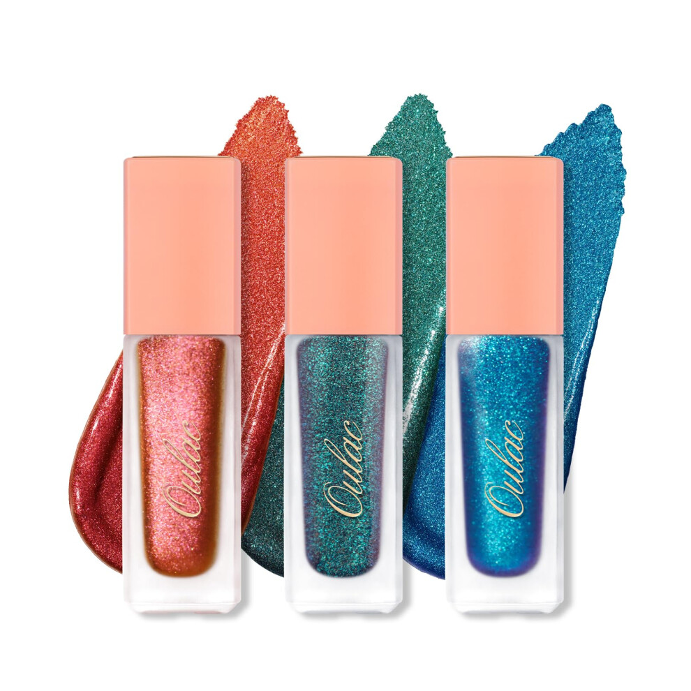 Oulac Liquid Glitter Eyeshadow Set Â