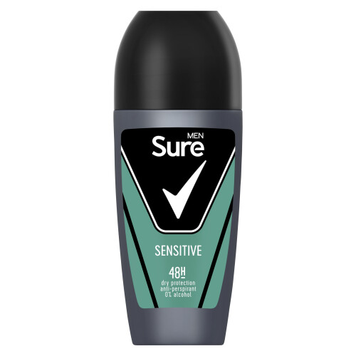 Sure Sure Sensitive Antiperspirant Roll On 50