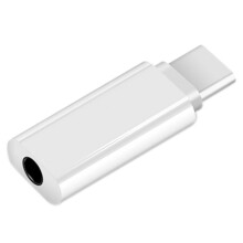 (White) DJI Osmo Pocket Type-C to 3.5mm Mic Adapter