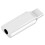 (White) DJI Osmo Pocket Type-C to 3.5mm Mic Adapter 1