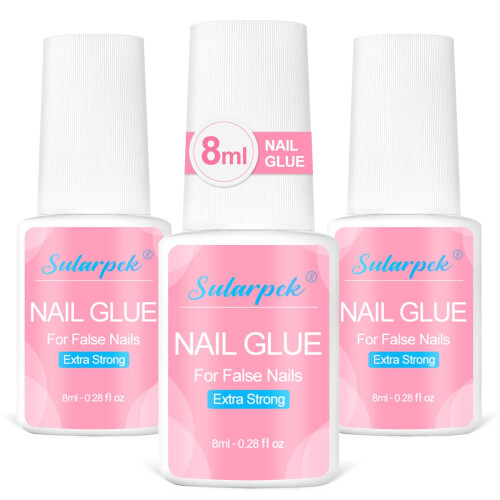 Sularpek 3 Pcs Nail Glue Extra