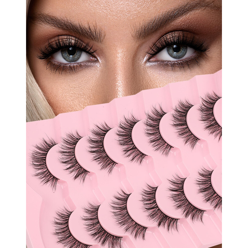 Jiocolor Natural Lashes Wispy C Curl False