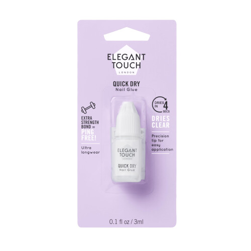 Elegant Touch Elegant Touch Quick Dry Nail Glue 3ml