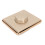 Gold Wall Mount Volume Control Knob 10W 86x86mm 1