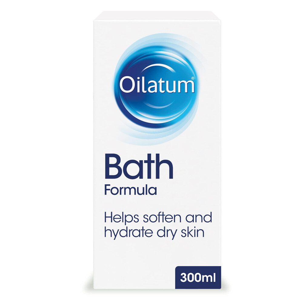 Oilatum Moisture Rich Bath Soak, 300Ml. Soothes, Hydrates & Relieves Dryness For Dry, Itchy, Sensitive, Eczema-Prone Skin.