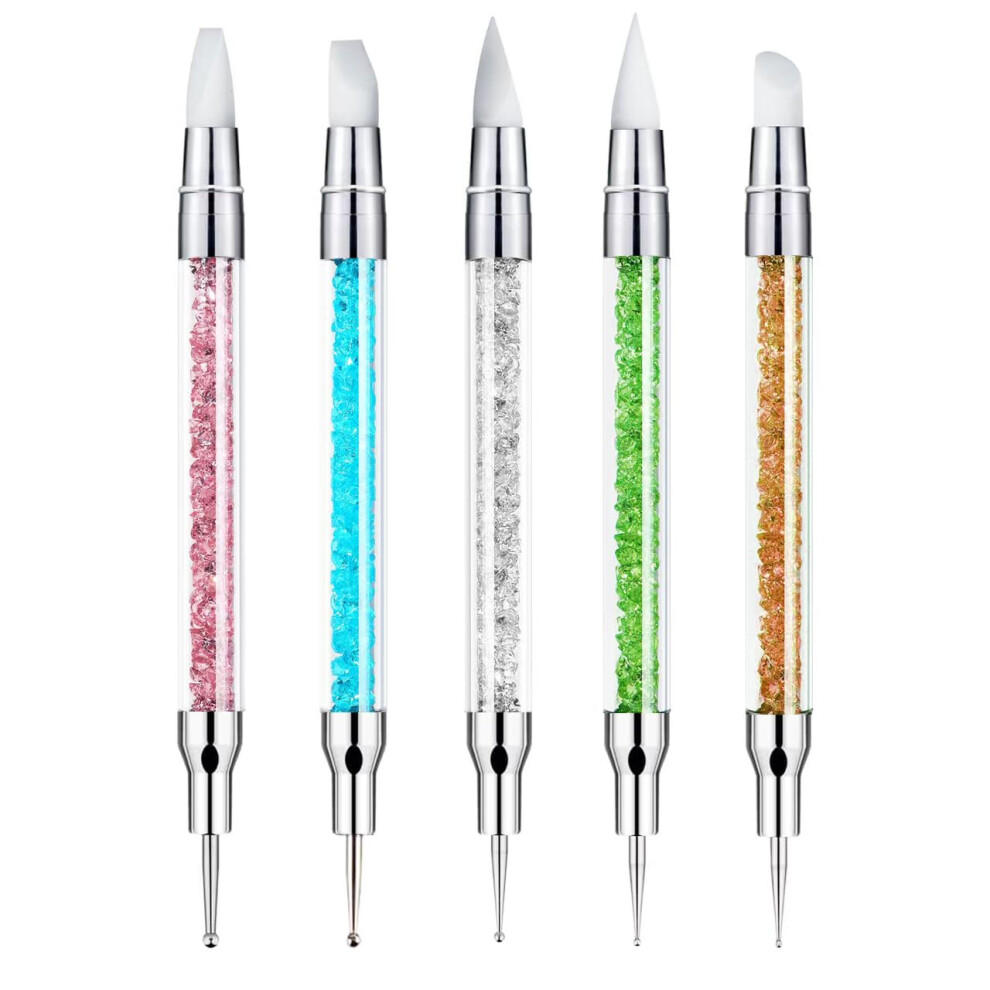 Zeohbety Nail Art Sculpture Pen, 5Pcs