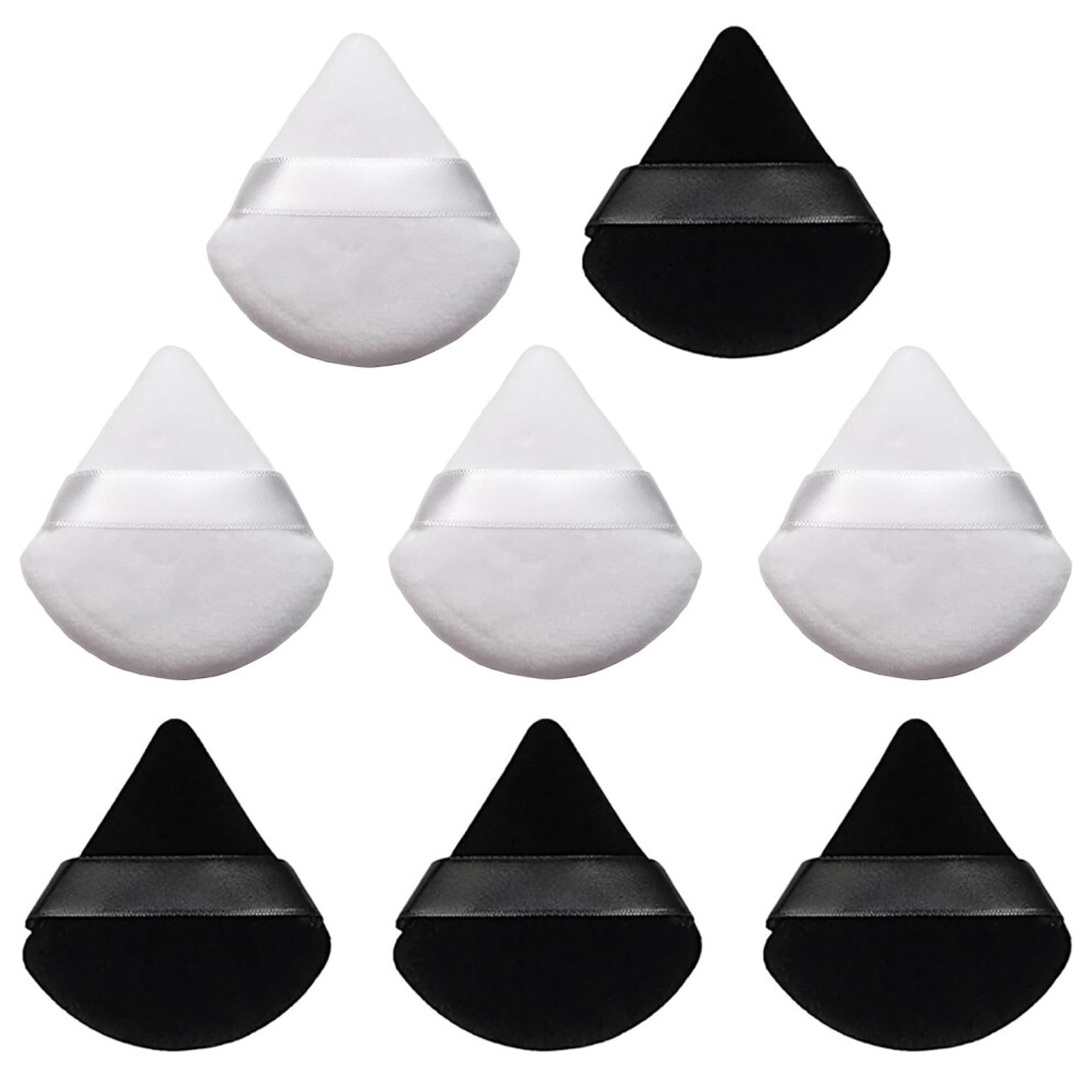 Aqsqwq 8 Pcs Powder Puff Face Triangle,2