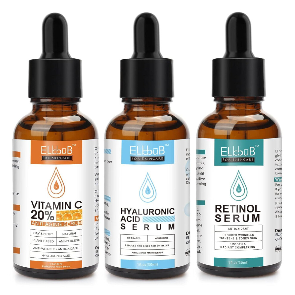 Elbbub Age Defying Serum 3 Pack With