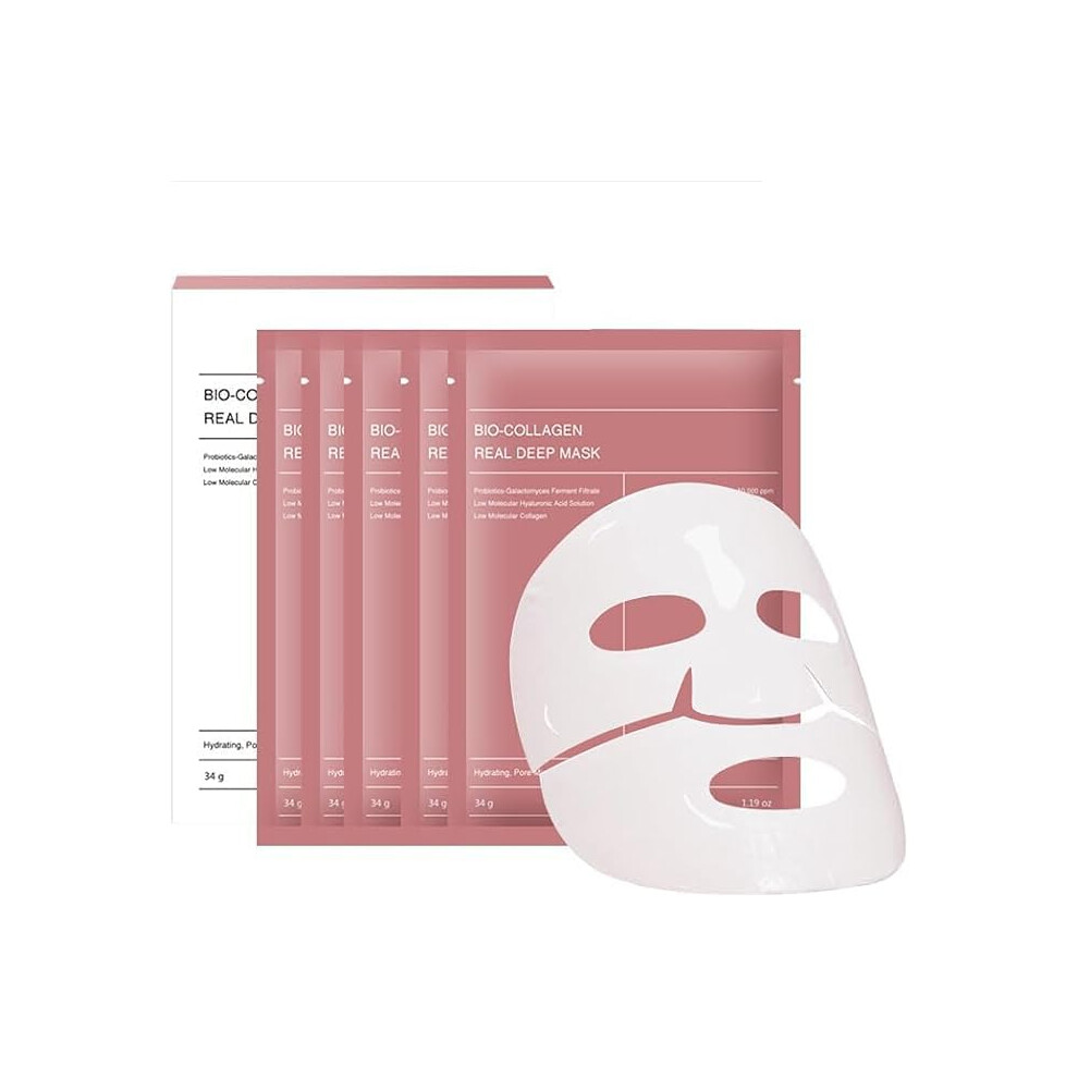 Akrnoe Sc Bio Collagen Face Mask,Overnight Hydrogel Mask,Real