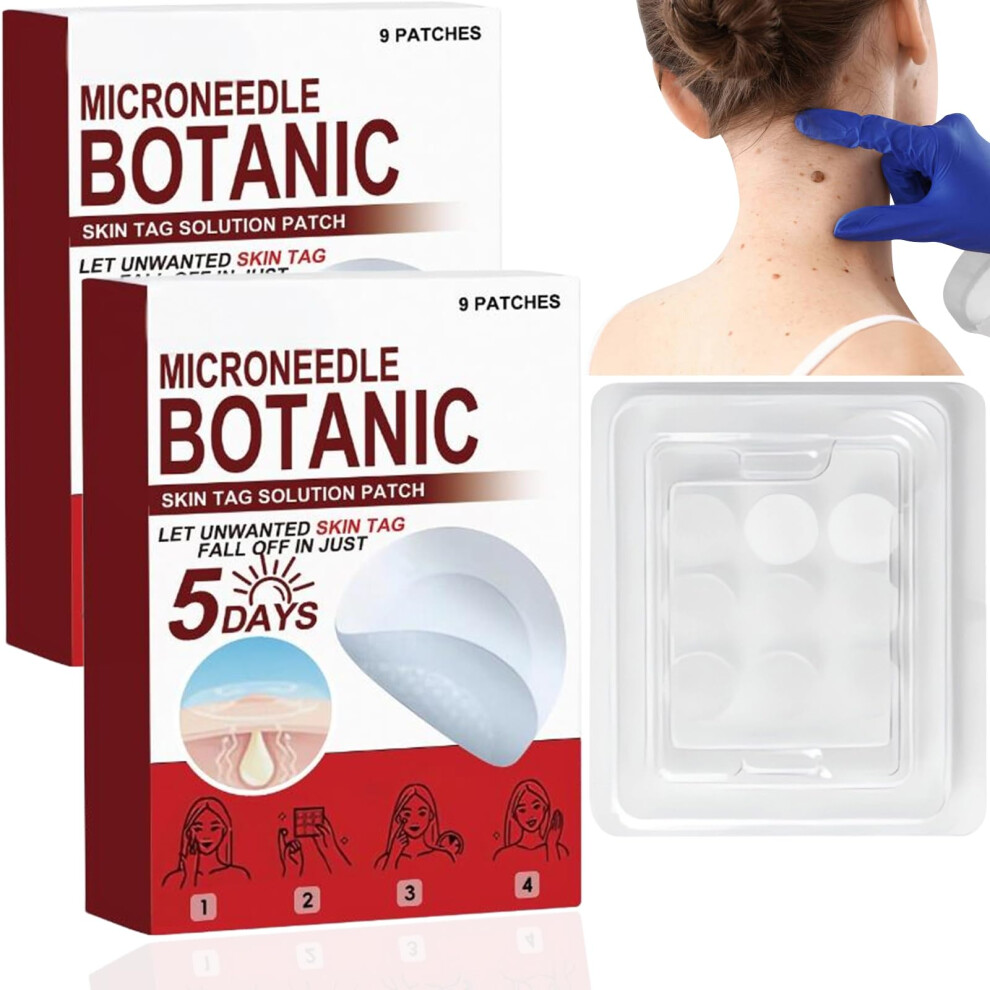 Mikloven 18Pcs Microneedle Skin Tag Patches Â