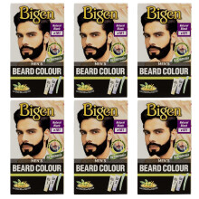6 x Bigen Men's Beard Colour