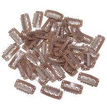 Metal Snap Clips for Hair Extensions