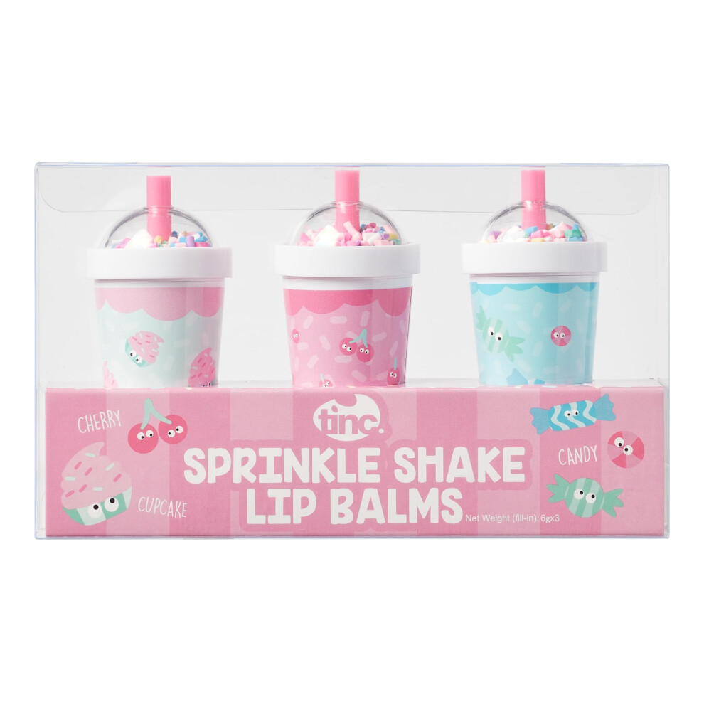 Tinc Sprinkle Shake Lip Balms