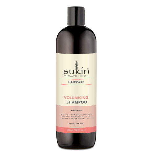 Sukin Sukin Volumising Shampoo 500ml- boosts volume