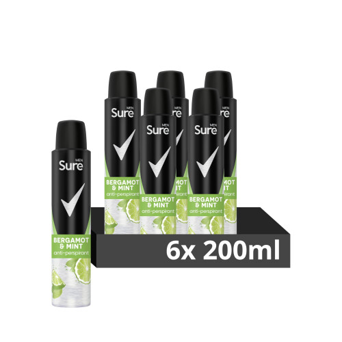 Sure Sure Men Bergamot & Mint Deodorant