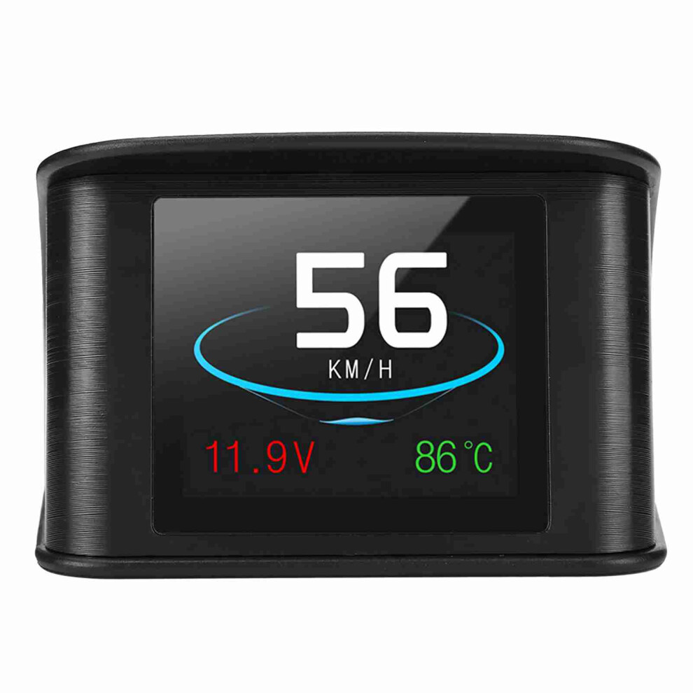 P10 Universal Car Hud Head Up Display Obd2 Speed Rpm Fuel Gauge 9491388559180